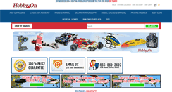 Desktop Screenshot of hobby-on.com